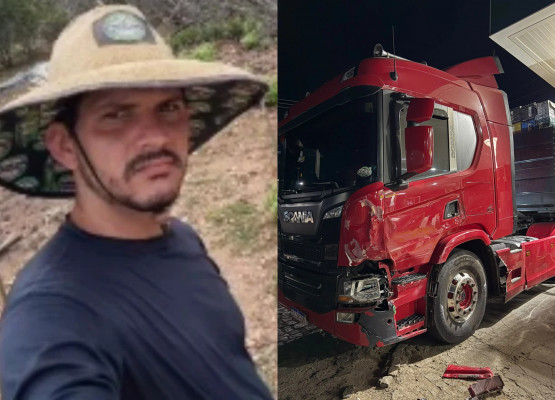 Homem agride ex-companheira e atual namorado com facão e morre após colisão com caminhão no Piauí