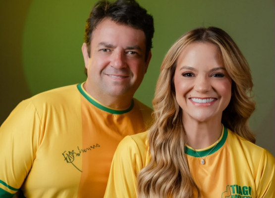 Eleições 2026: Tiago Junqueira anuncia esposa como primeira suplente ao Senado