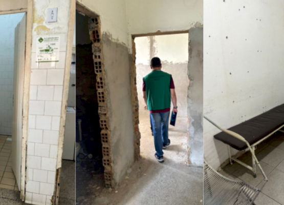 Após assassinato, CRM-PI constata falta de segurança e estrutura precária no Hospital Areolino de Abreu, em Teresina
