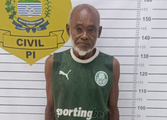 Idoso foragido do Piauí e Amapá por tráfico de drogas e roubo é preso pela Polícia Civil em Parnaíba