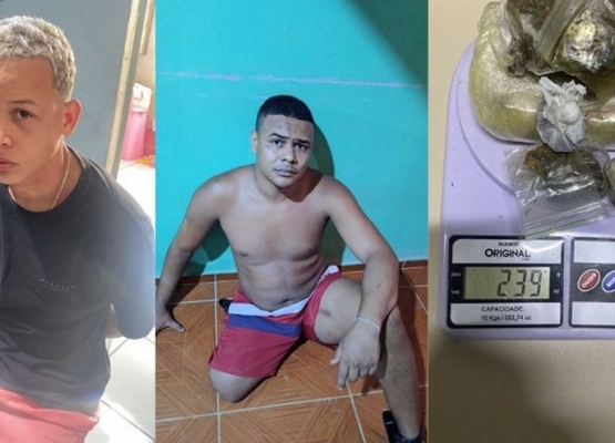 Polícia prende “Yuri do Torquato” e “Perneta” em Teresina; um deles tentou destruir o próprio celular para se livrar de possíveis provas