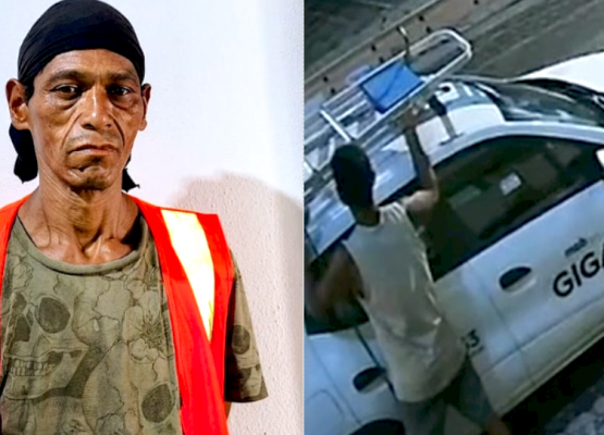 Flanelinha suspeito de diversos furtos no Centro de Teresina é preso pela polícia; em um dos casos, levou escadas avaliadas em R$ 7 mil