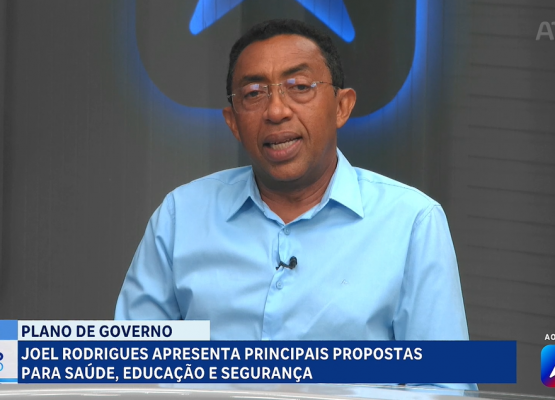 À TV Antena 10, Joel Rodrigues critica gestão estadual, fala sobre saúde, investimentos e eleições de 2026