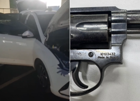 Carros roubados e furtados em Teresina são recuperados pela PM do Maranhão em Timon; arma de fogo é apreendida