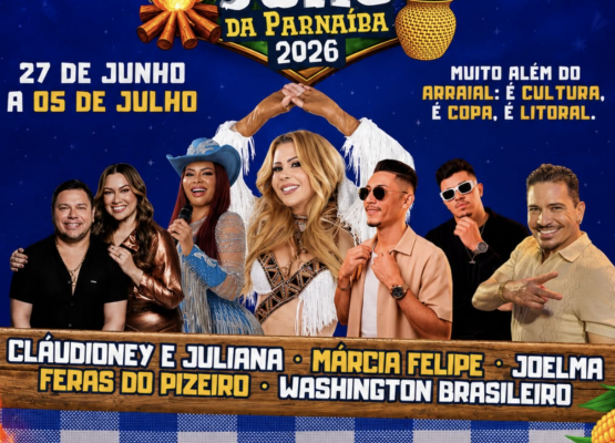 São João de Parnaíba terá shows gratuitos de Joelma, Márcia Fellipe e muito mais; prefeito consegue apoio do Governo