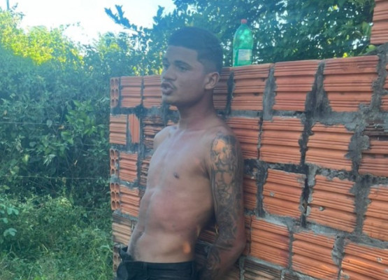 Suspeito de assassinar casal no interior do Piauí é encontrado em matagal e preso em flagrante pela Polícia Militar