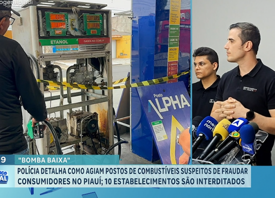 Polícia detalha fraude eletrônica em postos de combustíveis em Teresina; parte dos estabelecimentos já havia sido autuada
