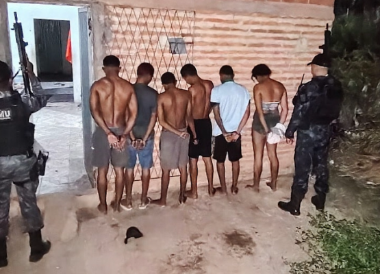 Homem é preso e seis adolescentes são apreendidos suspeitos de assalto em Timon