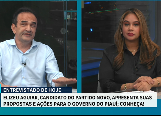 À TV Antena 10, Elizeu Aguiar (Novo) defende ações de prevenção à criminalidade e criação de avenida no litoral para impulsionar turismo