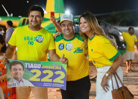 Tiago Junqueira participa de motocarreata em Piripiri e Piracuruca