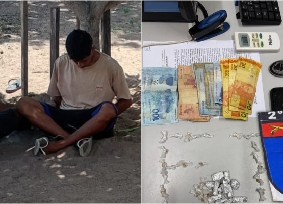 Polícia Militar prende trio suspeito de tráfico de entorpecentes no litoral do Piauí