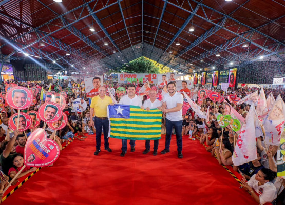 Convenção homologa candidaturas de Rafael Fonteles e Washington Bandeira ao Governo do PI; Marcelo Castro e Júlio César são oficializados ao Senado