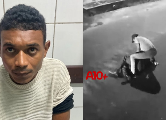 Policial fardado é vítima de assalto, trava luta corporal e tem arma roubada em Timon; criminoso preso