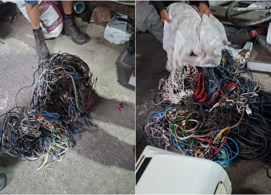Polícia deflagra operação e prende suspeitos de comprar e vender fios de cobre furtados na zona Sul de Teresina