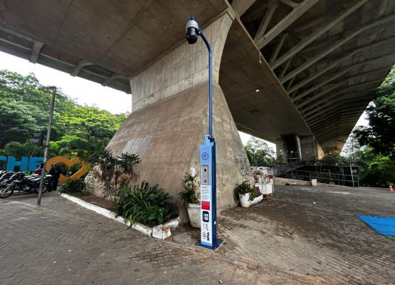 Secretaria de Segurança inaugura dois novos totens inteligentes com botão de emergência nesta segunda-feira, em Teresina