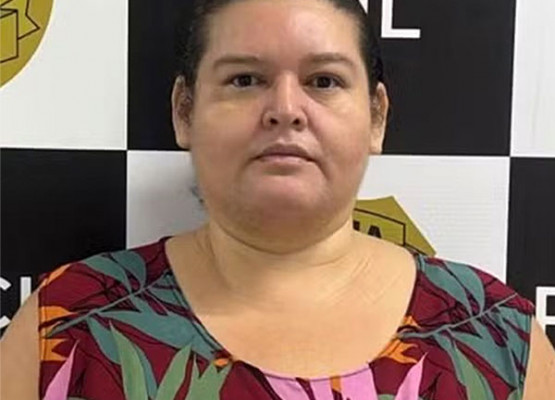 Mulher presa como 