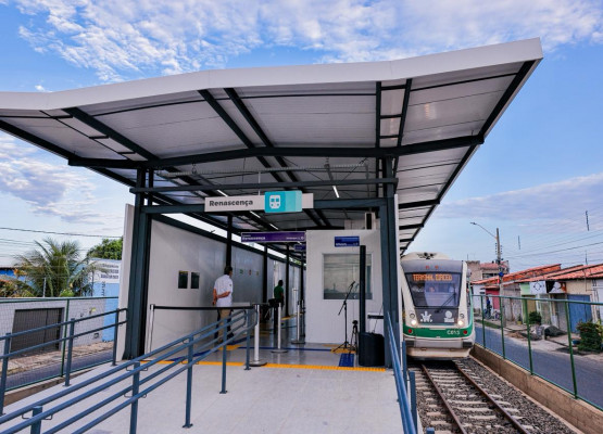 Com investimentos de R$ 14 milhões, Rafael Fonteles entrega modernização da estação do Metrô de Teresina no bairro Renascença