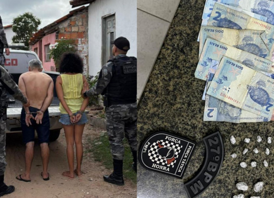 Suspeito de tráfico é preso e polícia apreende drogas em ponto de atuação de facção no litoral do Piauí