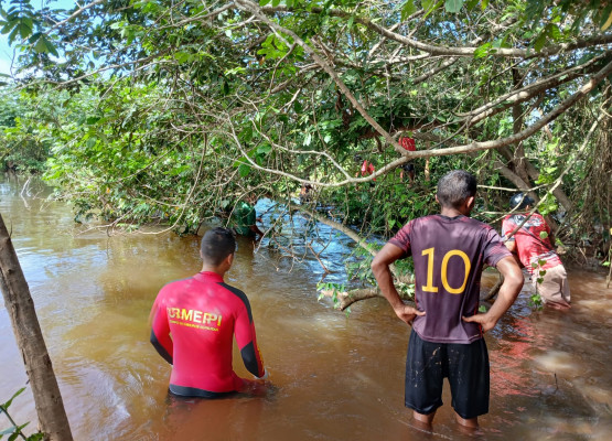 Bombeiros localizam corpo de homem desaparecido após dois dias de buscas no Sul do Piauí
