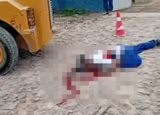 Trabalhador morre após ser atropelado por trator na calçada de empresa em Teresina
