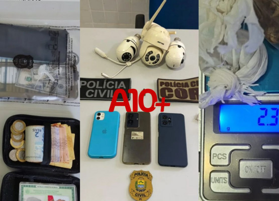 Polícia prende suspeitos de diversos delitos no Piauí; um adolescente foi apreendido