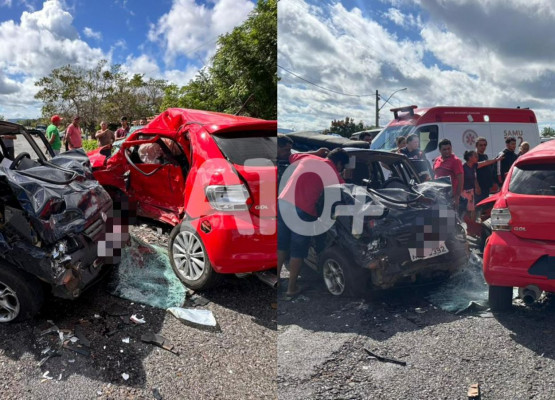 Colisão entre veículos deixa mortos e feridos no interior do Piauí; motorista tentou desviar de cachorro na pista