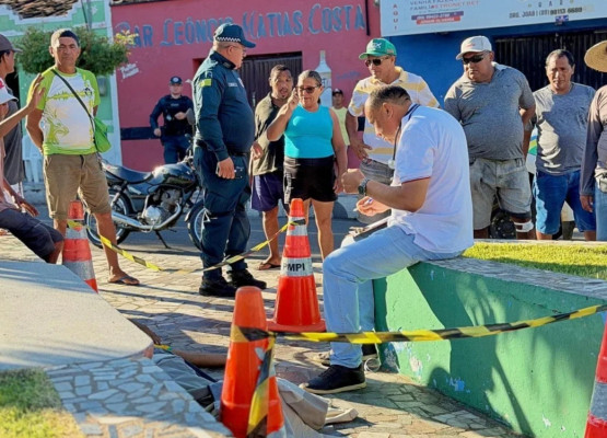 Após bebedeira, homem é encontrado morto em praça no interior Piauí; polícia investiga