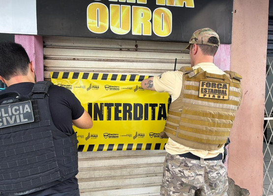 Operação Ouro Sujo interdita pela 2ª vez loja suspeita de receptação de ouro em Teresina