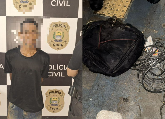 Foragido da Justiça que havia fugido de hospital é recapturado após perseguição em Teresina