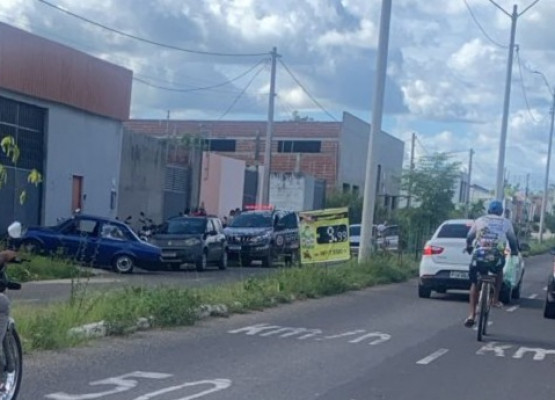 Suspeito morre após ser baleado durante tentativa de assalto a depósito de gás em Teresina