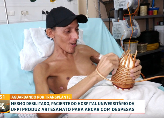 Há mais de um ano internado, piauiense luta contra doença rara e espera transplante para voltar para casa