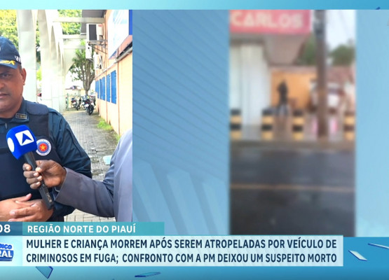 Polícia realiza mais prisões em caso que terminou com mãe e bebê mortos atropelados após fuga de bandidos no Piauí