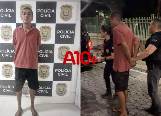 Condenado a mais de 10 anos de prisão por roubo no Maranhão é preso pela polícia no Centro de Teresina