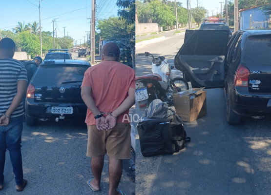 Dupla é presa com drogas em Teresina; um dos suspeitos já foi detido por tráfico internacional em Paris