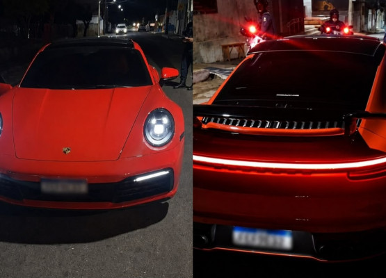 Motorista de carro de luxo é detido após manobras perigosas e resistência à abordagem no Sul do Piauí