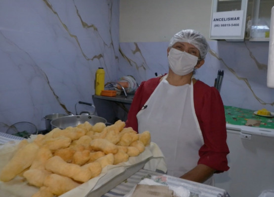 Morre, em Teresina, dona Solimar Barros reconhecida pelo melhor bolo frito do Mercado do Mafuá