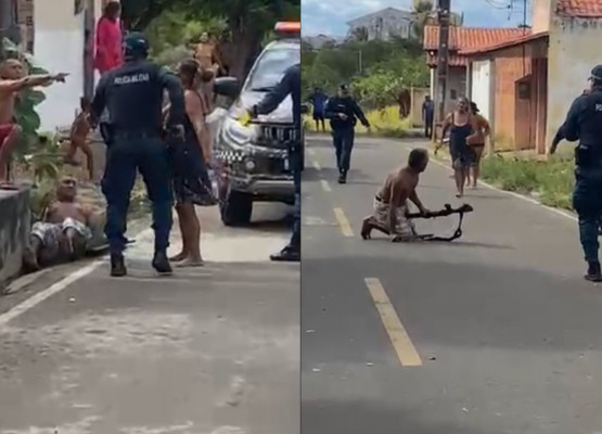 Corregedoria apura ação de PMs após homem em surto avançar contra policiais com facão e morrer baleado no Piauí