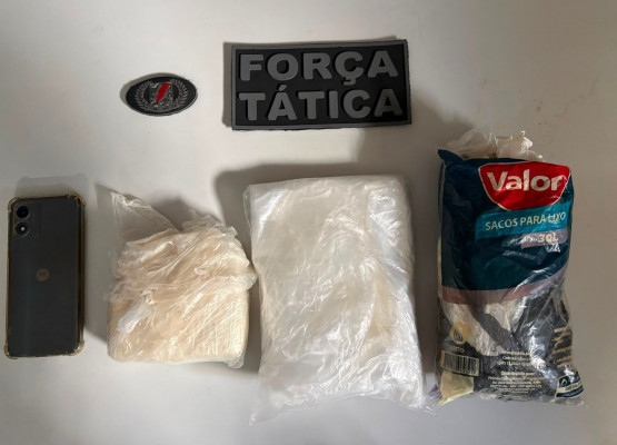Suspeito com tornozeleira é preso após drogas serem encontradas escondida em área de mata no Piauí