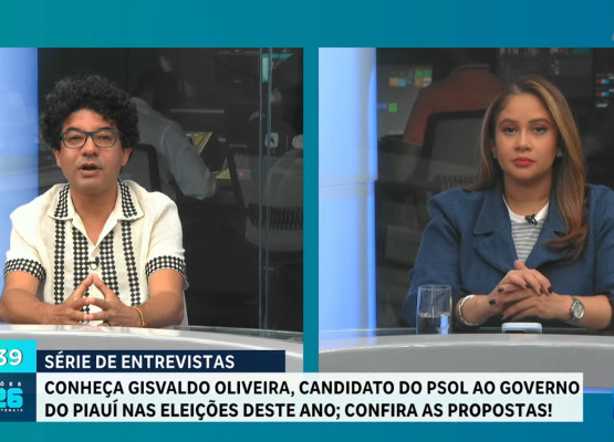 À TV Antena 10, Gisvaldo Oliveira propõe reverter a privatização da gestão dos hospitais públicos, priorizar pequenos produtores e muito mais; VÍDEO!