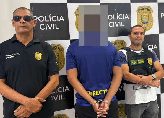 Polícia Civil prende suspeito de estuprar a própria prima de 13 anos em Teresina