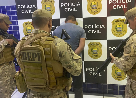 Polícia Militar prende suspeito de matar idoso com vários tiros no interior do Piauí