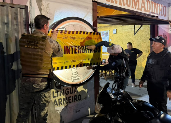 Alvos de denúncias, dois estabelecimentos são interditados durante Operação Silêncio e Paz em Teresina