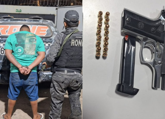 Homem tenta esconder pistola em carro, mas acaba preso durante Operação Metatron em Teresina