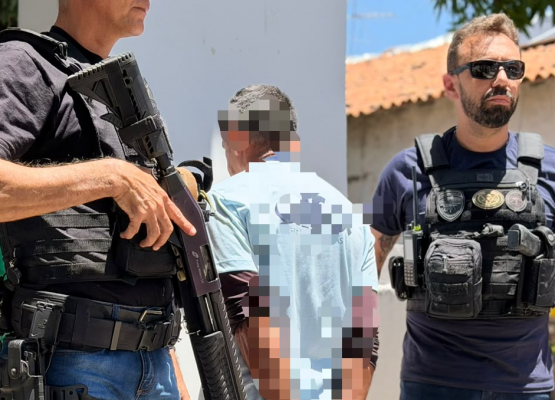 Idoso condenado por estupro de vulnerável é preso em Teresina; abusos ocorreram quando vítima pegava materiais escolares