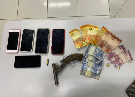 Menor é apreendido com arma artesanal e celulares durante abordagem policial em Timon