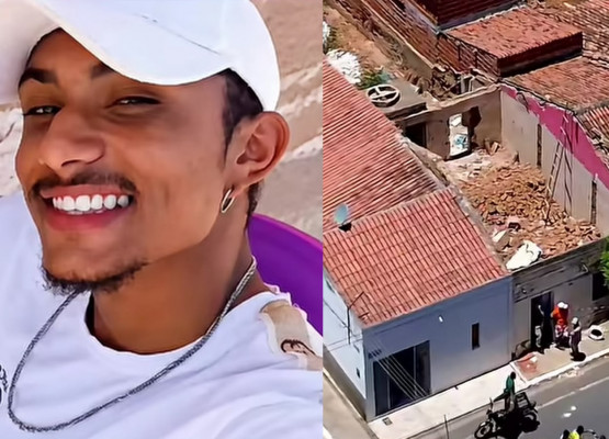 Jovem morre após parede desabar durante reforma de casa no Piauí; trabalhava com o pai