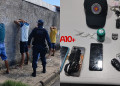 Polícia Militar prende quatro suspeitos em carro durante abordagem na zona Sudeste de Teresina