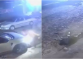Câmeras flagram suspeitos espancando e atropelando homem durante tentativa de homicídio no litoral do Piauí