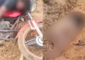 Motociclista morre após bater contra cerca de arame no interior do Piauí; garupa ficou ferido