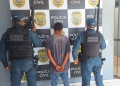 Homem é preso pela polícia por suspeita de invadir e furtar cerca de R$ 1 mil de farmácia no Piauí